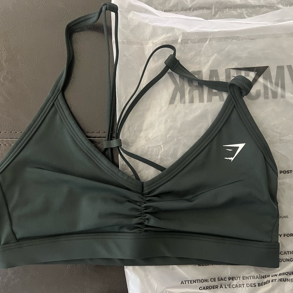 Gymshark Ruched Strappy Sports Bra